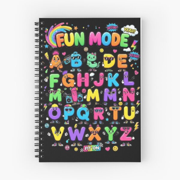 Item preview, English Letters – Creative Alphabet Typography T-Shirt designed and sold by Fit On.