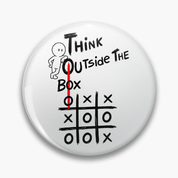 Item preview, Zero Mindset #012 – Think Outside the Box | Creative Mindset Design designed and sold by RestartFromZero.