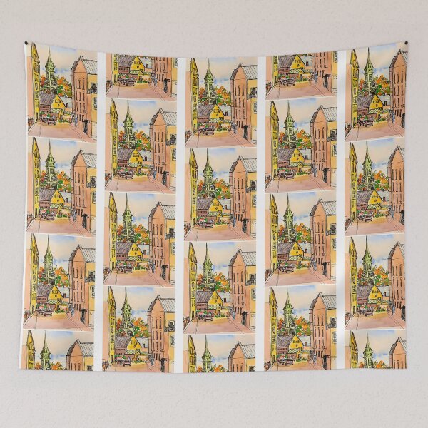 Item preview, Church Steeple In Quebec City designed and sold by rexcrai.