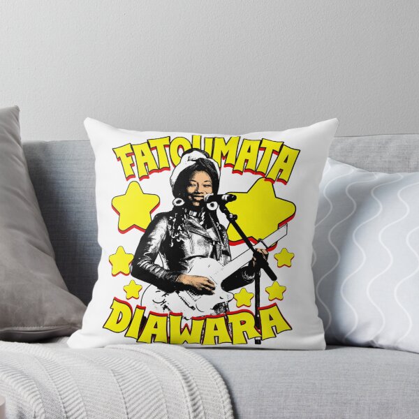 Item preview, Star Yellow Retro Style Malian Music Singer  designed and sold by LastShopy.