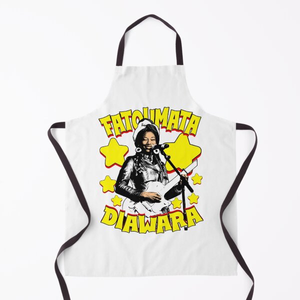 Item preview, Star Yellow Retro Style Malian Music Singer designed and sold by LastShopy.