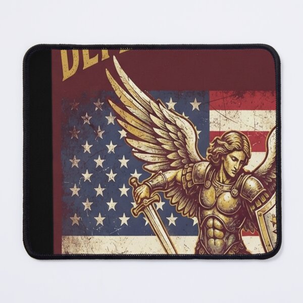Item preview, St Michael the Archangel Angel Catholic Saint United designed and sold by leslygelbq.