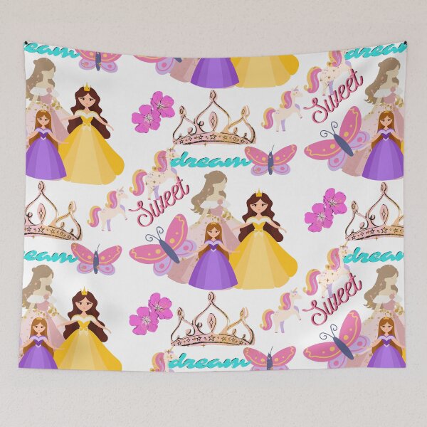 Item preview, Sweet Dream Princess and Unicorn Magical Fairy Tale Shirt designed and sold by MariaPCMaria.