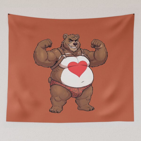 Item preview, Cute Bear Brown designed and sold by TheBearthquake.