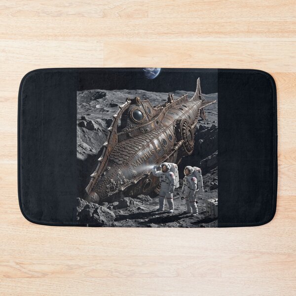 Item preview, NASA astronauts discovering the Nautilus on the moon designed and sold by WiseBow.