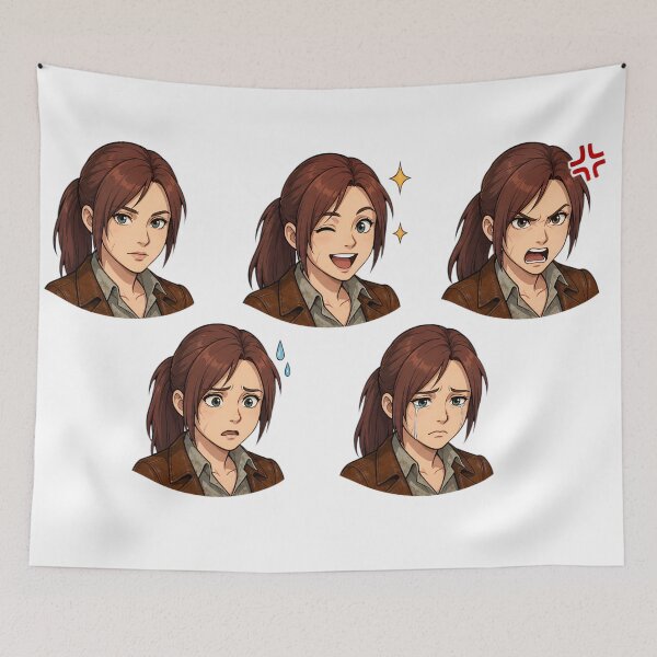 Item preview, Clare's set of five reactions designed and sold by angelicamstore.