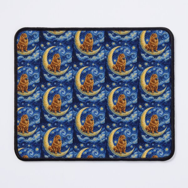 Item preview, Funny Chow Chow Starry Night Painting Cute Moon Stars Mom Dad Kids designed and sold by FurryHavenPH.