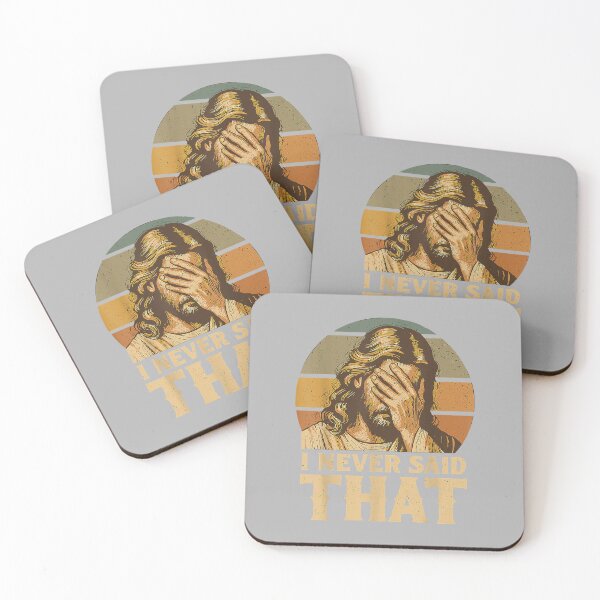 Item preview, I Never Said that Jesus Meme Funny Christian God Religious designed and sold by ArleneRowe.