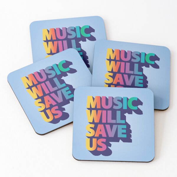 Item preview, Music Will Save Us designed and sold by planDpromotions.