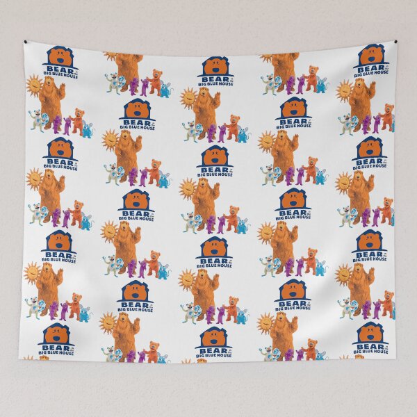 Item preview, Family Bear In The Big Blue House104 designed and sold by drewfitzgeral.