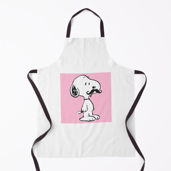 Item preview, Mustache Snoopy Pink Print Sticker designed and sold by glendahabie.