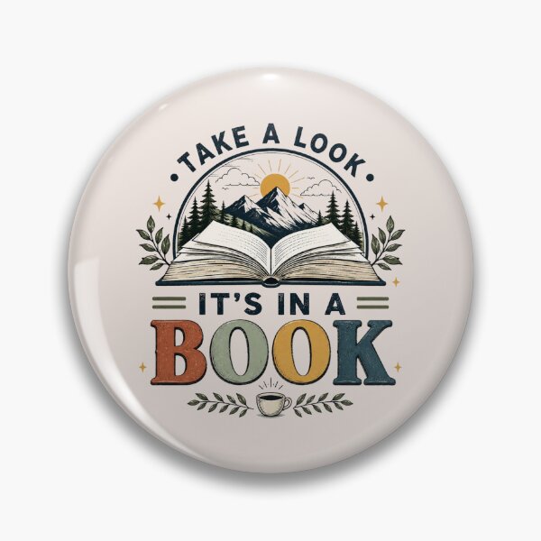 Item preview, Take a Look it's in a Book, Book, Reading, Reading Book, Book Gift, Book Lover, Funny Book, Reading Rainbow designed and sold by Quiajia.