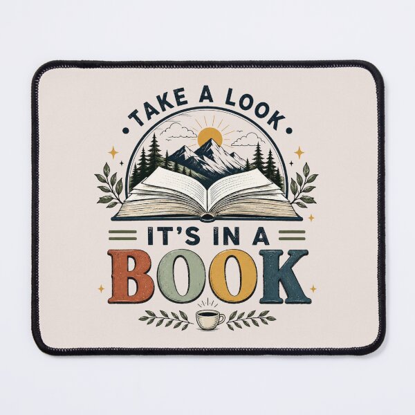 Item preview, Take a Look it's in a Book, Book, Reading, Reading Book, Book Gift, Book Lover, Funny Book, Reading Rainbow designed and sold by Quiajia.
