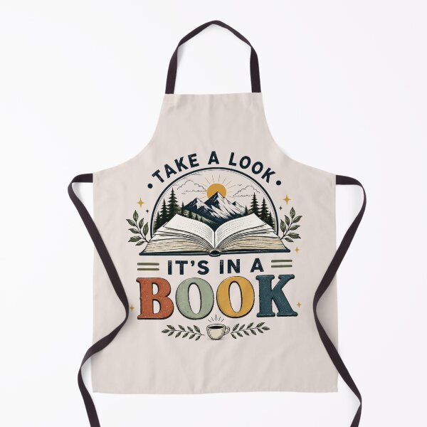 Item preview, Take a Look it's in a Book, Book, Reading, Reading Book, Book Gift, Book Lover, Funny Book, Reading Rainbow designed and sold by Quiajia.