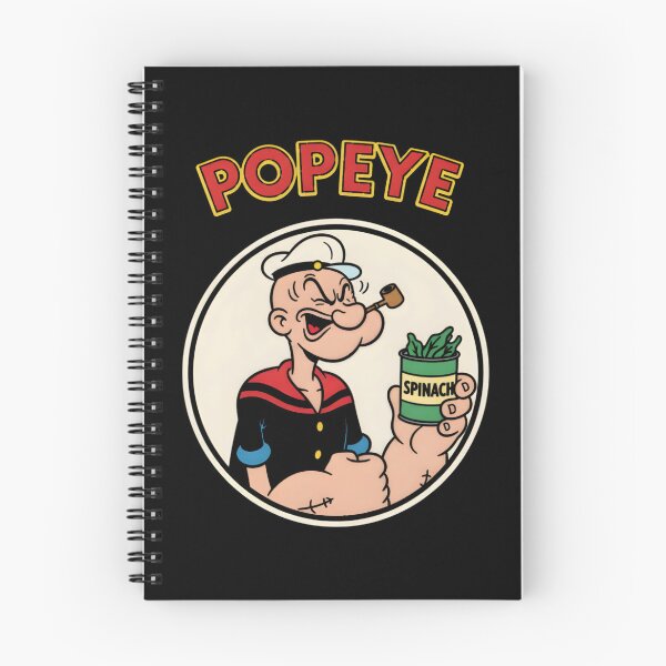 Item preview, Popeye With Spinach Can Retro Circle designed and sold by IWall860.