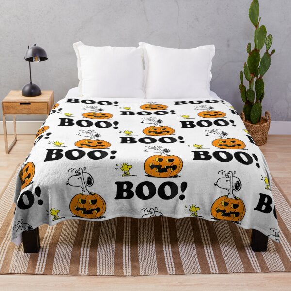 Item preview, Peanutss Halloween Snoopy Woodstock Boo Raglan Baseball designed and sold by glendahabie.