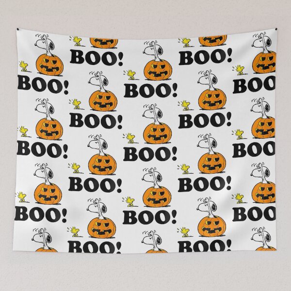 Item preview, Peanutss Halloween Snoopy Woodstock Boo Raglan Baseball designed and sold by glendahabie.