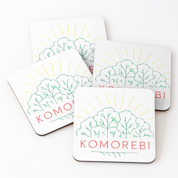 Item preview, Komorebi Sunlight Through Trees Japanese Word Art designed and sold by RDproject.