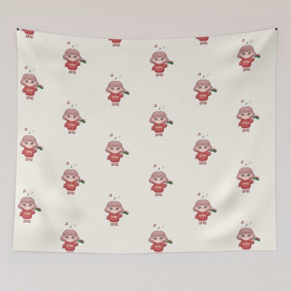 Item preview, Kawaii Girl With Welsh Flag – Cymru Hoodie Sticker designed and sold by Cerys-GS.