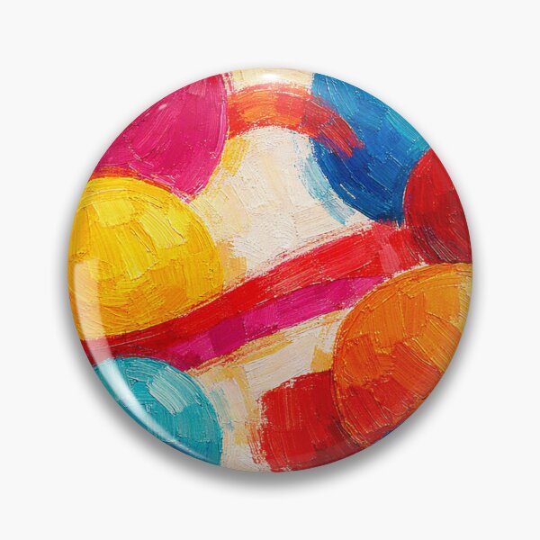 Item preview, Chromatic Roundness – Textured Abstraction designed and sold by Art70shop.