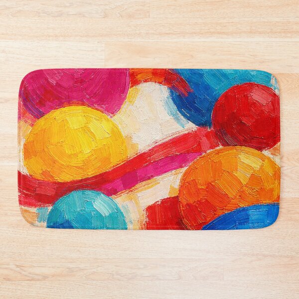 Item preview, Chromatic Roundness – Textured Abstraction designed and sold by Art70shop.