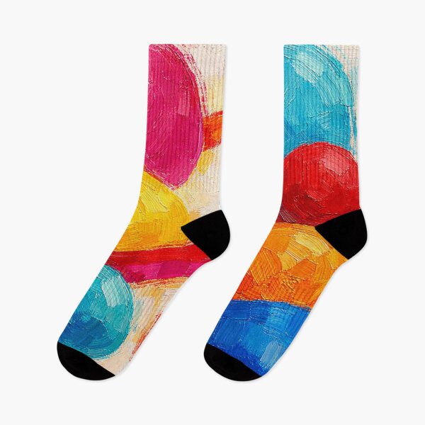 Item preview, Chromatic Roundness – Textured Abstraction designed and sold by Art70shop.