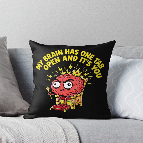 Item preview, My Brain Has One Tab Open And It's You 2 - Overthinker Comic Design designed and sold by KansydMerch.