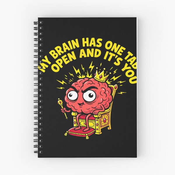 Item preview, My Brain Has One Tab Open And It's You 2 - Overthinker Comic Design designed and sold by KansydMerch.