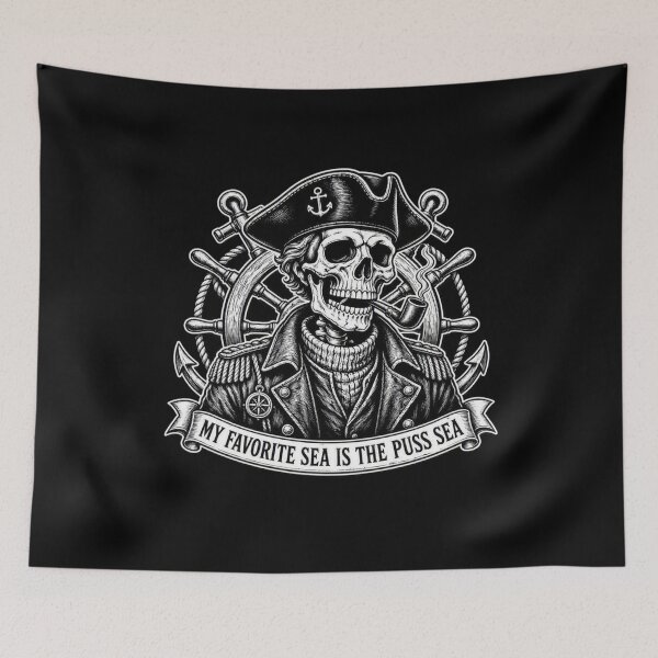 Item preview, My Favorite Sea is The Puss-Sea designed and sold by TheEndDesign.