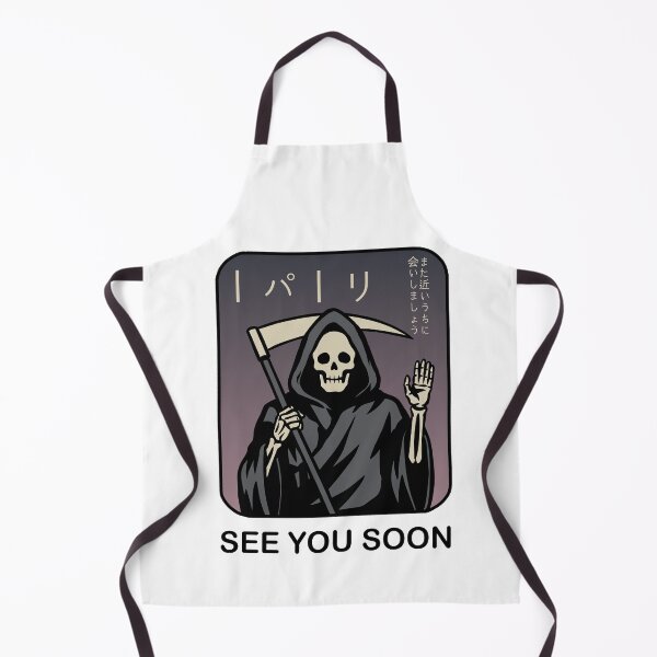 Item preview, See You Soon Funny Grim Reaper designed and sold by SakuraHaven.