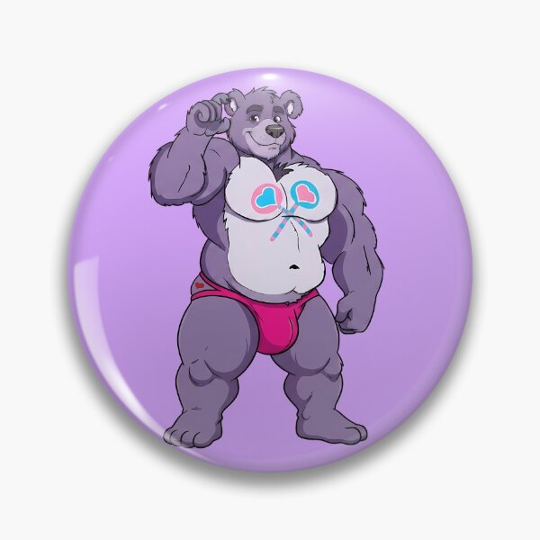 Item preview, Cute Bear Purple designed and sold by TheBearthquake.
