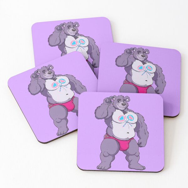 Item preview, Cute Bear Purple designed and sold by TheBearthquake.