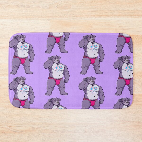 Item preview, Cute Bear Purple designed and sold by TheBearthquake.