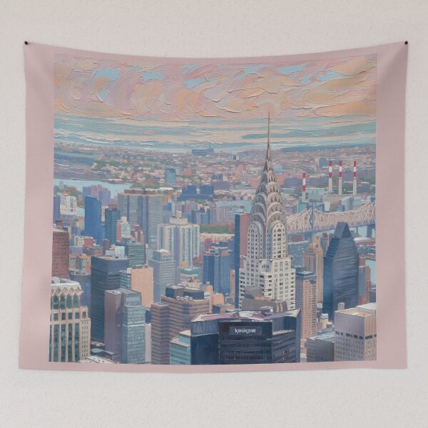 Item preview, Manhattan View designed and sold by Pinkgnomie.