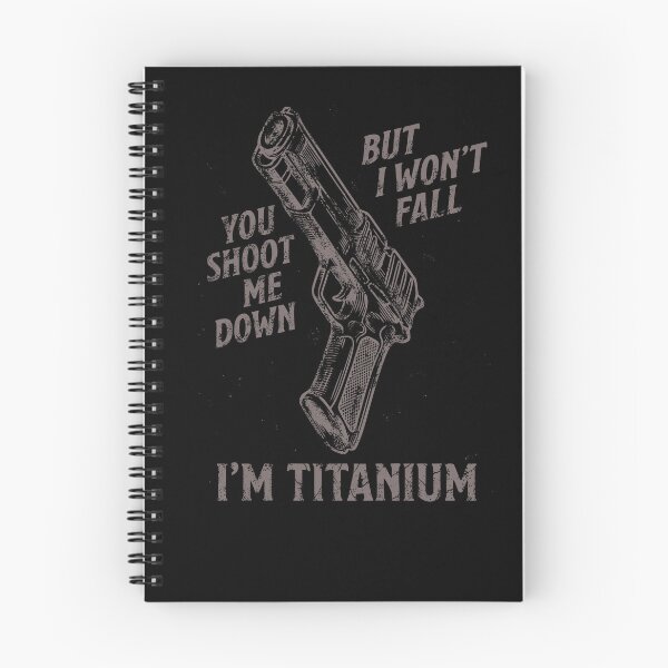 Item preview, I Wont Fall Im Titanium Typographic Lyric Art designed and sold by mazyoy.