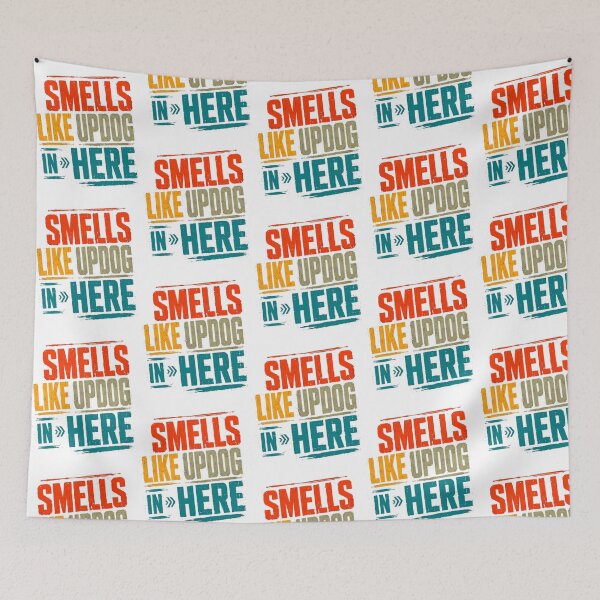 Item preview, Smells Like Updog In Here Funny Meme Joke Humor designed and sold by rexcrai.