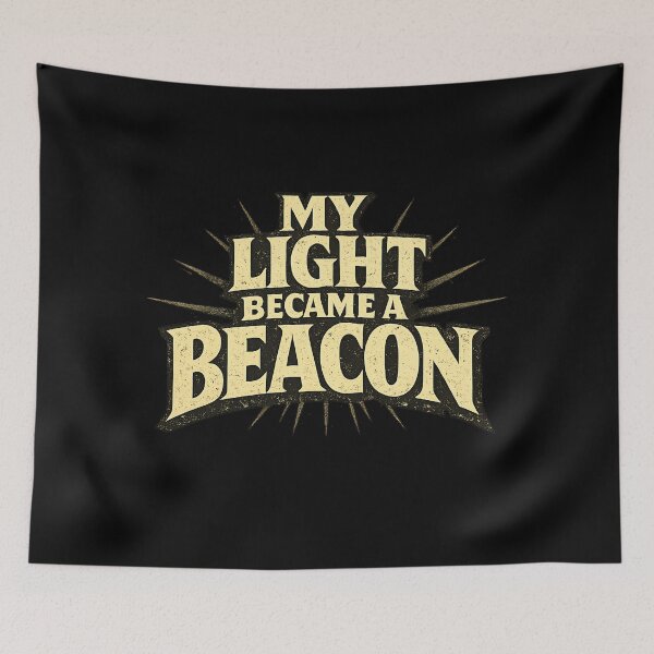 Item preview, My light became a beacon.(Vintage Version) designed and sold by MaxDreamsArt.