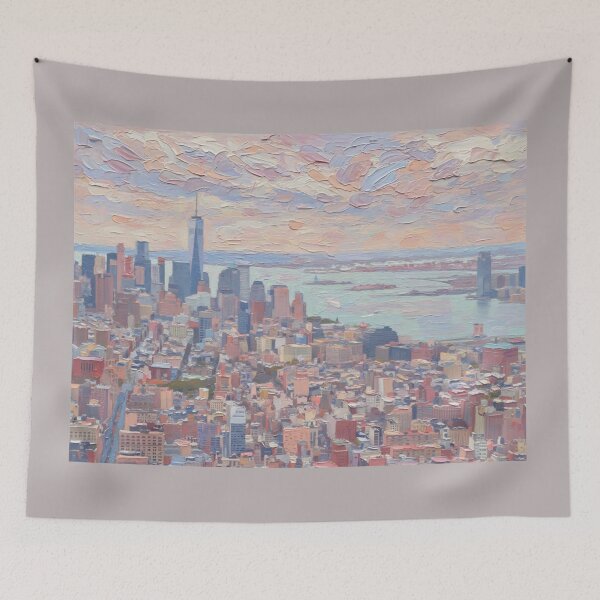 Item preview, New York Skyline designed and sold by Pinkgnomie.