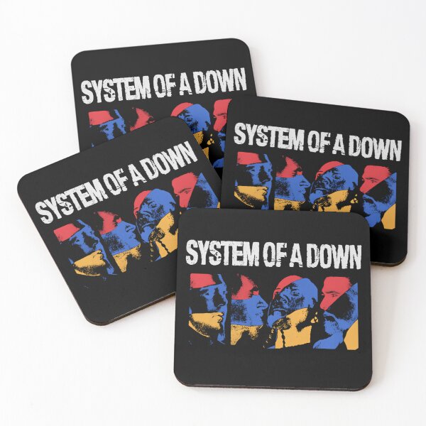 Item preview, System Of A Down Band Members Flag designed and sold by GerardoJerde.