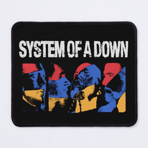 Item preview, System Of A Down Band Members Flag designed and sold by GerardoJerde.