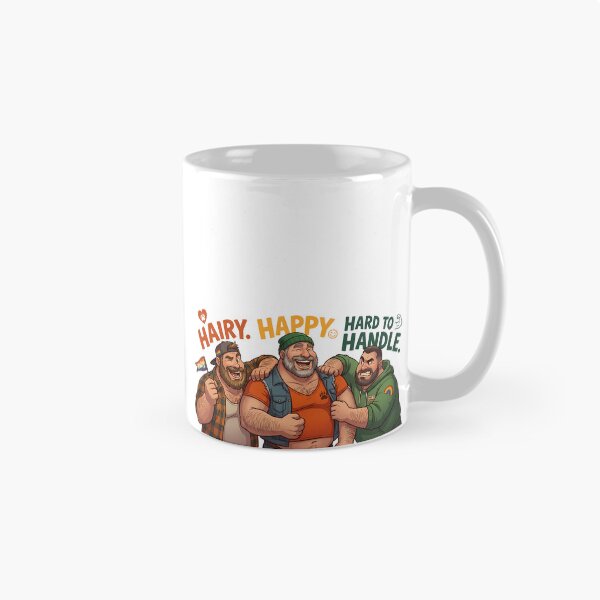 Item preview, Hairy, Happy, Hard to Handle. designed and sold by TheBearthquake.