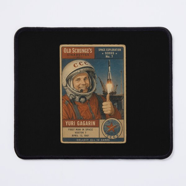 Item preview, Yuri Gagarin - Trading Card designed and sold by halibutgoatramb.