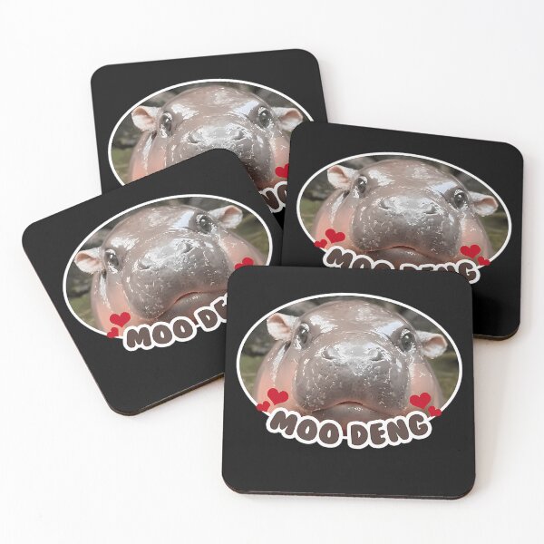 Item preview, Moo Deng Baby Pygmy Hippo designed and sold by GerardoJerde.