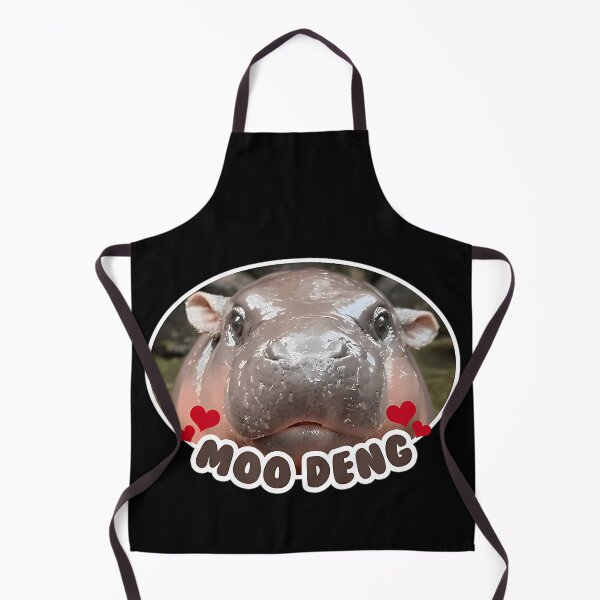 Item preview, Moo Deng Baby Pygmy Hippo designed and sold by GerardoJerde.