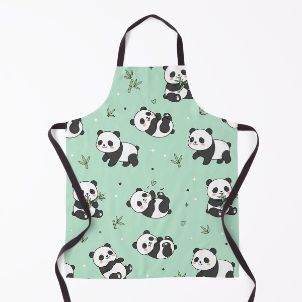 Item preview, Kawaii Black and White Panda Seamless Pattern Design by MNS designed and sold by ashenlocs.