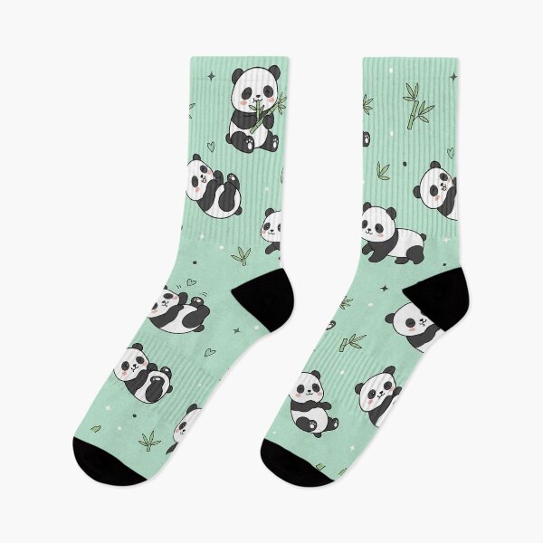 Item preview, Kawaii Black and White Panda Seamless Pattern Design by MNS designed and sold by ashenlocs.
