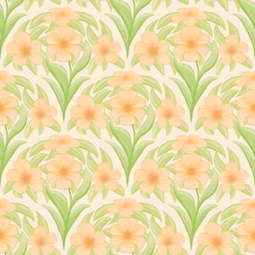 Artwork thumbnail, Graceful Floral Pattern by Roodbone