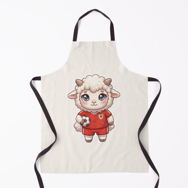 Item preview, Football Sheep – Welsh Sticker designed and sold by Cerys-GS.