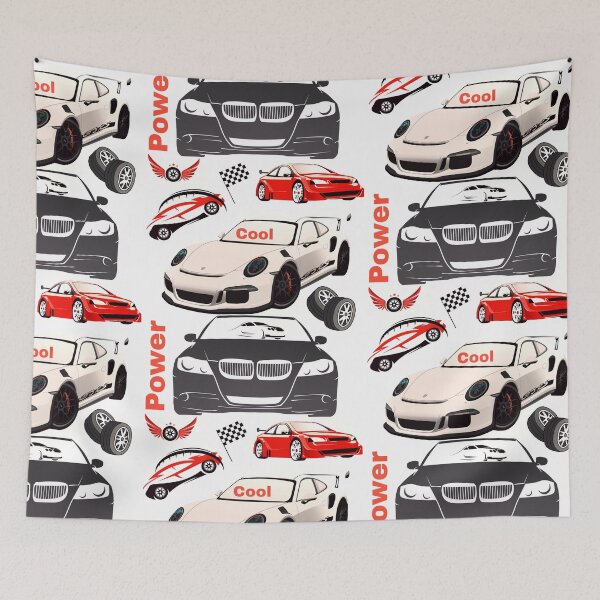 Item preview, JDM Euro Sports Cars Power Racing Sticker Pack T-Shirt designed and sold by MariaPCMaria.