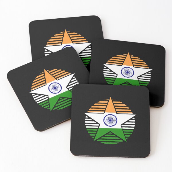 Item preview, Retro India Flag Star IN designed and sold by shitpostee.
